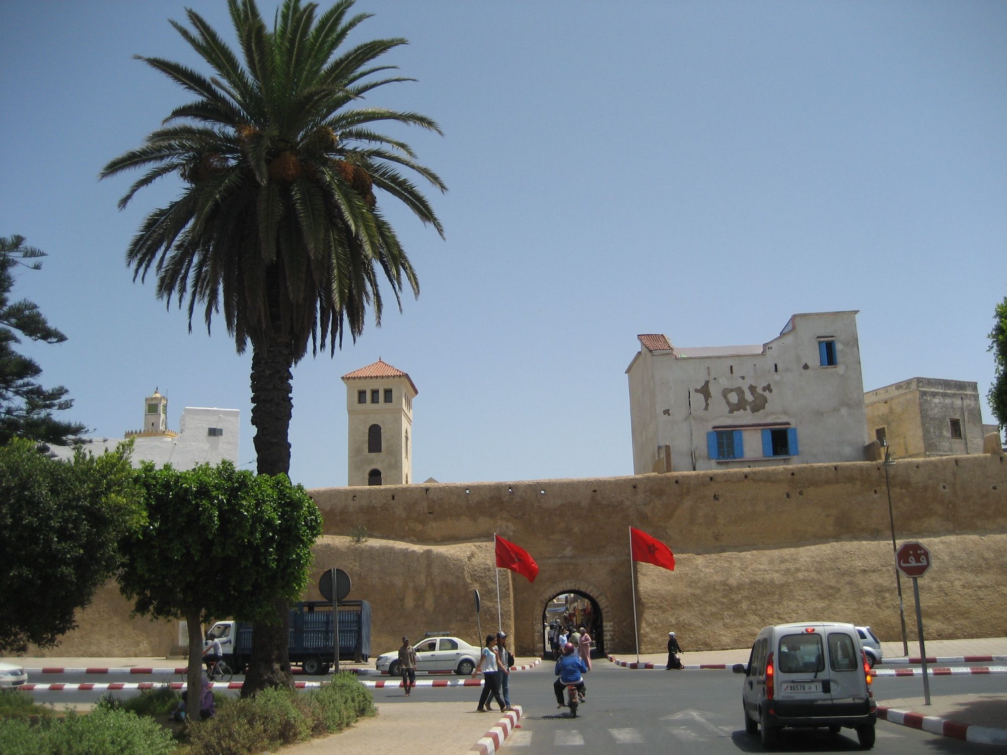 The ramparts of the Portuguese city of El Jadida